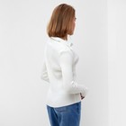Джемпер женский MINAKU: Knitwear collection цвет белый, размер 42-44 - фото 65551