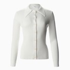 Джемпер женский MINAKU: Knitwear collection цвет белый, размер 42-44 - фото 69647
