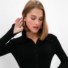 Джемпер женский MINAKU: Knitwear collection цвет чёрный, размер 42-44 - фото 65555