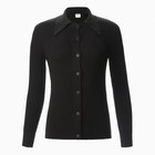 Джемпер женский MINAKU: Knitwear collection цвет чёрный, размер 42-44 - фото 69651