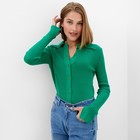 Джемпер женский MINAKU: Knitwear collection цвет зёленый, размер 42-44