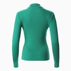 Джемпер женский MINAKU: Knitwear collection цвет зёленый, размер 46-48 - Фото 11