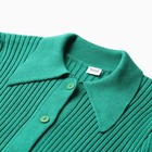 Джемпер женский MINAKU: Knitwear collection цвет зёленый, размер 46-48 - Фото 9