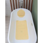 SPA-коврик для ванны с подушкой на присосках «Лотос», коврик 89×44 см, цвет бежевый - Фото 8