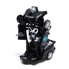 УЦЕНКА Робот радиоуправляемый «Полицейский», трансформируется, световые и звуковые эффекты - Фото 2