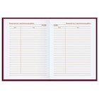 Ежедневник для учителя А6+, 128 листов "Осенние листья", твёрдая обложка, УФ-лак, блок офсет 65 г/м2 - фото 25496911