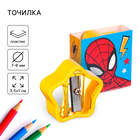 Точилка пластиковая с обечайкой, Человек-паук - фото 319638555