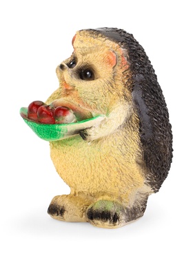 Садовая фигура из гипса «Ёжик с ягодами», h=16 см