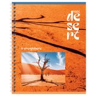 Тетрадь двойная 96 листов в клетку на гребне "Красота природы", обложка мелованный картон, блок офсет, МИКС (комплект 2 шт) - фото 22391636