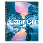 Тетрадь двойная 96 листов в клетку на гребне "Красота природы", обложка мелованный картон, блок офсет, МИКС (комплект 2 шт) - фото 22391637