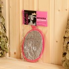 Мочалка "Ladies. Овал", лён, 16х12см - фото 22391890