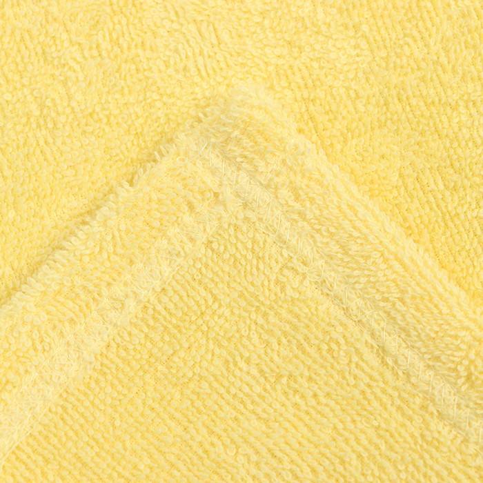 Набор для купания Крошка Я(полотенце-уголок 85*85±2см,полотенце 40*55см, рукавица) св-желтый - фото 1909240844