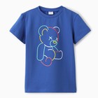 Футболка детская MINAKU "Gummy bear", цвет электрик, рост 122 см - Фото 7