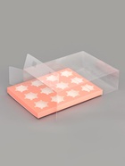 Коробка для 12 капкейков, с прозрачной крышкой, розовый 34.7×26.3×10 см - Фото 4