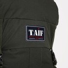Рюкзак туристический на клапане, Taif, 60 л, 2 наружных кармана, цвет оливковый - Фото 6