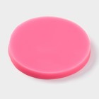 Силиконовый молд Доляна «Новый год», 9,5×9,5×1 см, цвет розовый - фото 4385504