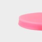 Силиконовый молд Доляна «Новый год», 9,5×9,5×1 см, цвет розовый - фото 4385506