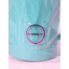 Кружка пластиковая Доляна «Грани», 350 мл, цвет бирюзовый - Фото 4