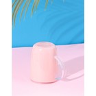 Кружка пластиковая Доляна «Нежность», 350 мл, цвет розовый - фото 4385530