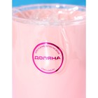 Кружка пластиковая Доляна «Нежность», 350 мл, цвет розовый - фото 4385531