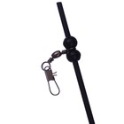 Антизакручиватель прямой с застежкой, 10 см (комплект 10 шт) - фото 22673089