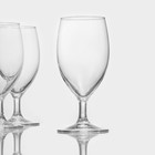 Набор стеклянных бокалов для пива Luminarc RAINDROP, 350 мл, 6 шт, цвет прозрачный - Фото 2