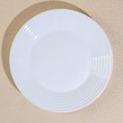 Набор обеденных тарелок Luminarc HARENA ASEAN, d=23 см, стеклокерамика, 6 шт, цвет белый - Фото 3
