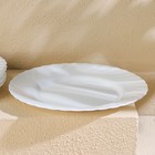 Набор обеденных тарелок Luminarc TRIANON, d=25 см, стеклокерамика, 6 шт, цвет белый - Фото 2