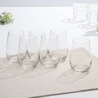 Набор стеклянных высоких стаканов Luminarc HERMITAGE, 370 мл, 6 шт, цвет прозрачный - фото 1079431