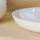 Набор десертных тарелок Luminarc DIWALI PRECIOUS, d=19 см, стеклокерамика, 6 шт, цвет белый - Фото 4
