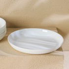 Набор десертных тарелок Luminarc DIWALI SHELLS, d=19 см, стеклокерамика, 6 шт, цвет белый 9564945 - фото 14495810