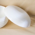 Набор обеденных тарелок Luminarc DIWALI PRECIOUS, 800 мл, d=20 см, стеклокерамика, 6 шт, цвет белый - Фото 5