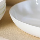 Набор тарелок обеденных Luminarc DIWALI PRECIOUS, d=25 см, стеклокерамика, 6 шт, цвет белый - фото 4385656