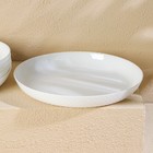 Набор тарелок обеденных Luminarc DIWALI SHELLS, d=25 см, стеклокерамика, 6 шт, цвет белый - Фото 2