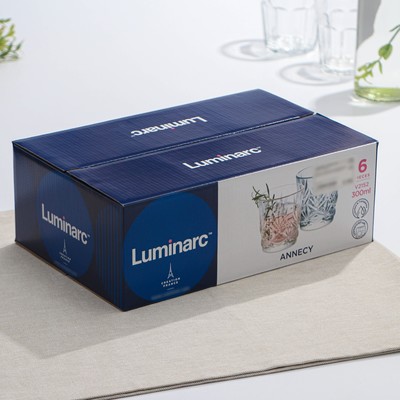 Стаканы Luminarc ANNECY, 300 мл, набор 6 шт., стекло, прозрачные