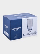 Стаканы Luminarc EIFFEL, 350 мл, высокие, набор 6 шт., стекло, прозрачные - Фото 7