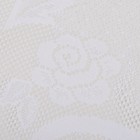 Занавеска со шторной лентой 470х165 см, цвет белый, 100% полиэстер - Фото 2