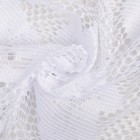 Занавеска со шторной лентой 470х165 см, цвет белый, 100% полиэстер - Фото 3