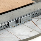 Стол раздвижной круглый «Орион», 950(1250)×950×750 мм, ножки металл, цвет чёрный/каспий светлый - Фото 10