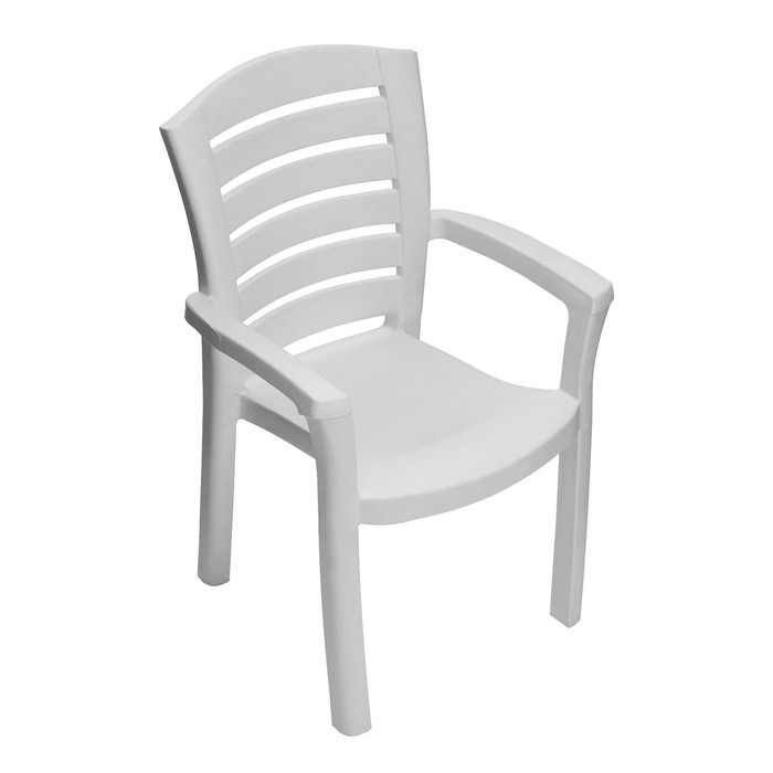 Кресло "Капри" белое, 50 х 58 х 92 см - фото 1909241416