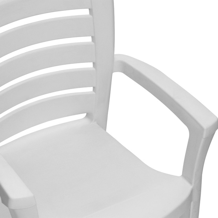Кресло "Капри" белое, 50 х 58 х 92 см