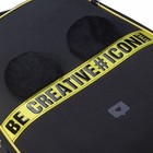 Рюкзак каркасный 38 х 29 х 17 см, Hatber Ergonomic light "Мягкий и пушистый" чёрный/жёлтый NRk_85002 - фото 23814834