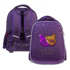 Рюкзак каркасный Hatber Ergonomic light «Разгадай меня», 38×29×17 см, фиолетовый, NRk_85010 - Фото 1