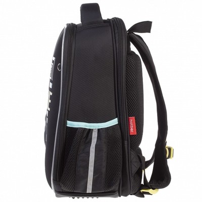 Рюкзак каркасный Hatber Ergonomic Plus, Start game, 38×29×18 см, чёрный NRk_85048