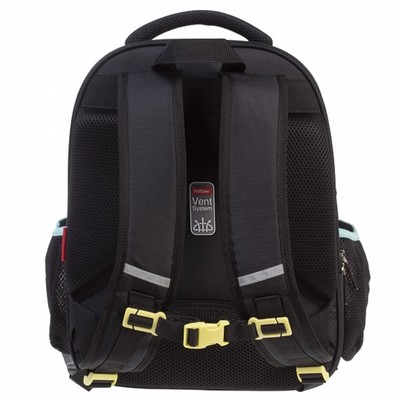 Рюкзак каркасный Hatber Ergonomic Plus, Start game, 38×29×18 см, чёрный NRk_85048