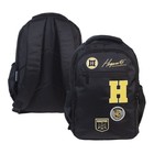 Рюкзак молодёжный, 41 х 30 х 15 см, Hatber Basic Style "Гарри Поттер" чёрный NRk_89128 - фото 25293273