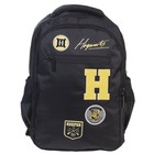 Рюкзак молодёжный, 41 х 30 х 15 см, Hatber Basic Style "Гарри Поттер" чёрный NRk_89128 - фото 22499156