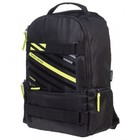 Рюкзак молодёжный, 44 х 29 х 14 см, отделение для ноутбука, Hatber Various, чёрный NRk_91108 - Фото 2