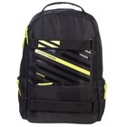 Рюкзак молодёжный, 44 х 29 х 14 см, отделение для ноутбука, Hatber Various, чёрный NRk_91108 - Фото 3