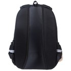 Рюкзак молодёжный, 40 х 26 х 19 см, эргономичная спинка, Hatber Street "Мур-Мяу" чёрный NRk_90100 - Фото 6